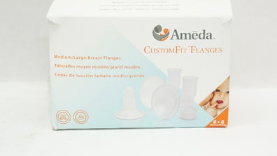Ameda 17148PM CustomFit Flanges Medium/Breast Flanges 28.5 mm x 30.5mm